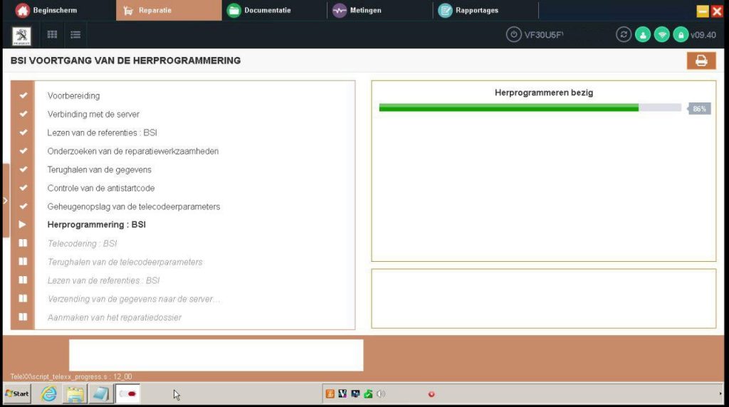 PEUGEOT 3008 1.6 THP 115KW update software BSI op afstand